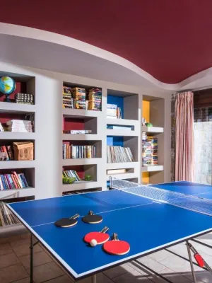 high, garden, gabala, azerbaijan, frame villas, services, game zone, table tennis